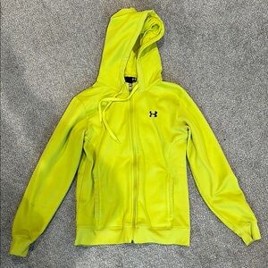 Under Armour Neon Yellow Hoodie